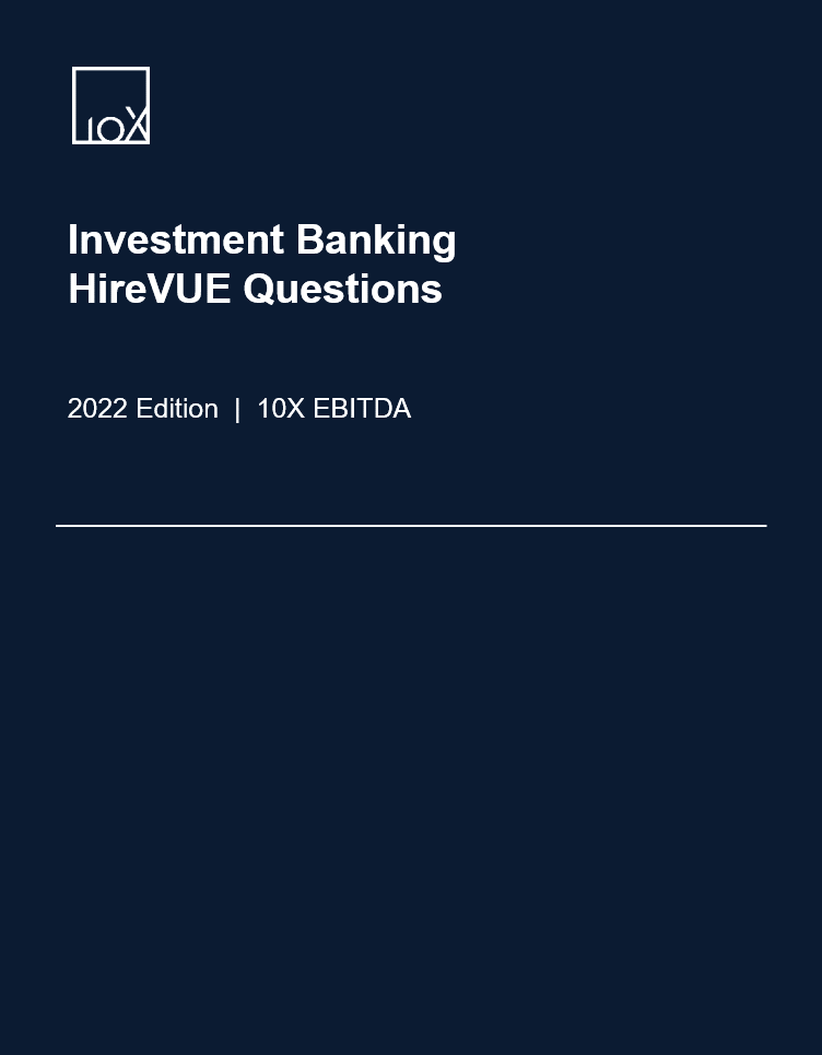 Investment Banking HireVUE Questions